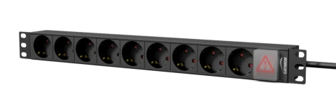 Listwa zasilająca 19" CAYMON PSR109GS/B